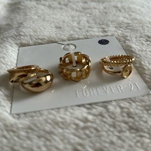 New gold rings